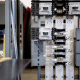 Close-up of wiring layout for high-performance switchboard by Butcher Power Products.