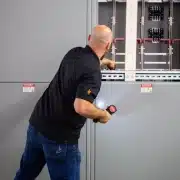 Image showing customized switchboard solutions for small industrial setups.